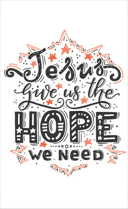 CARDS TO SHARE-JESUS GIVE US THE HOPE-PK25