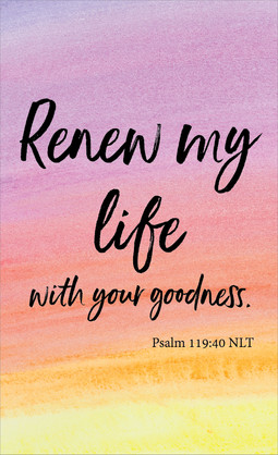 CARDS TO SHARE-RENEW MY LIFE-PK25