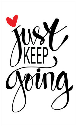 CARDS TO SHARE-JUST KEEP GOING-PK25