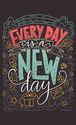 CARDS TO SHARE-EVERYDAY IS A NEW DAY PK25