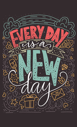 CARDS TO SHARE-EVERYDAY IS A NEW DAY PK25