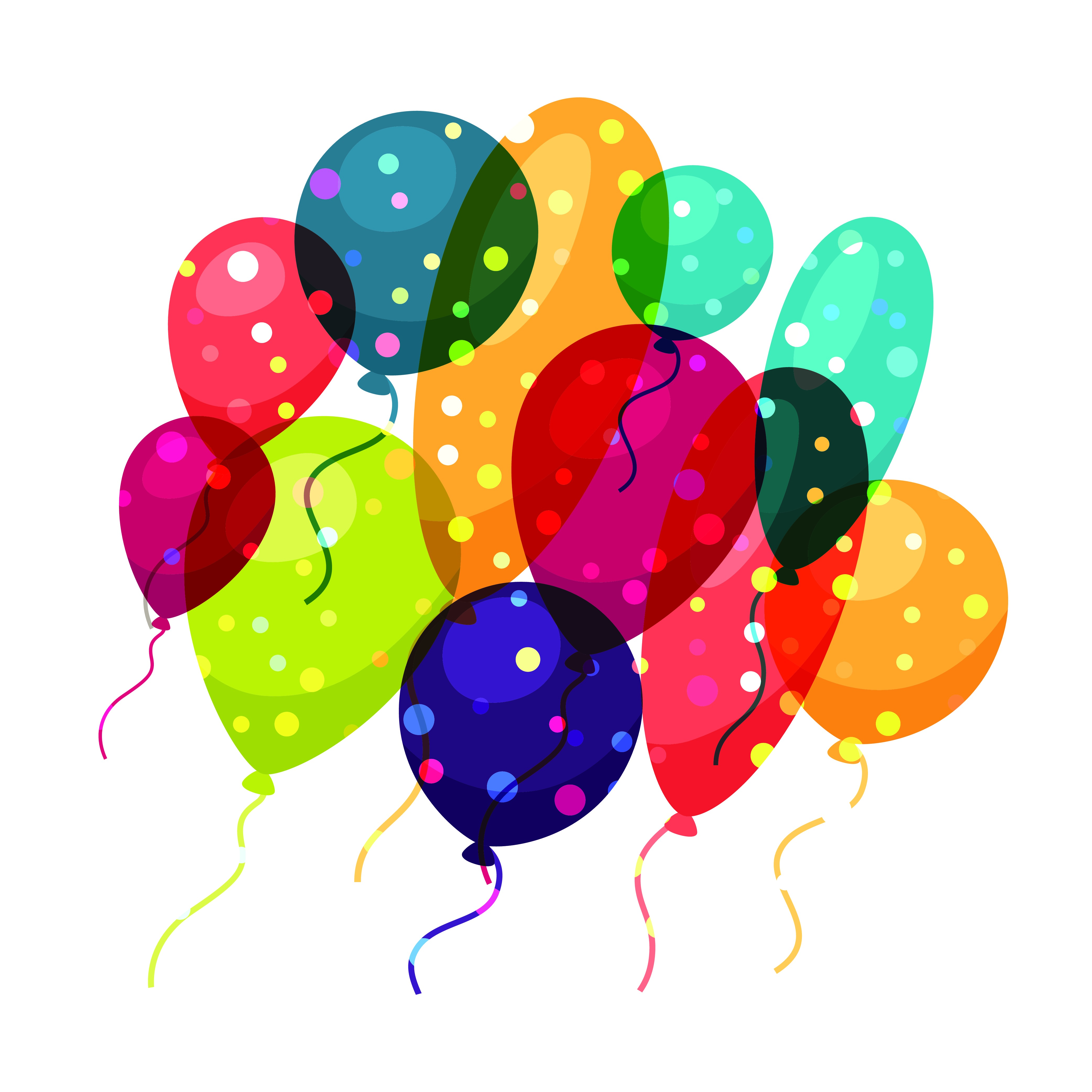 Balloons Greeting Cards 20 Pack