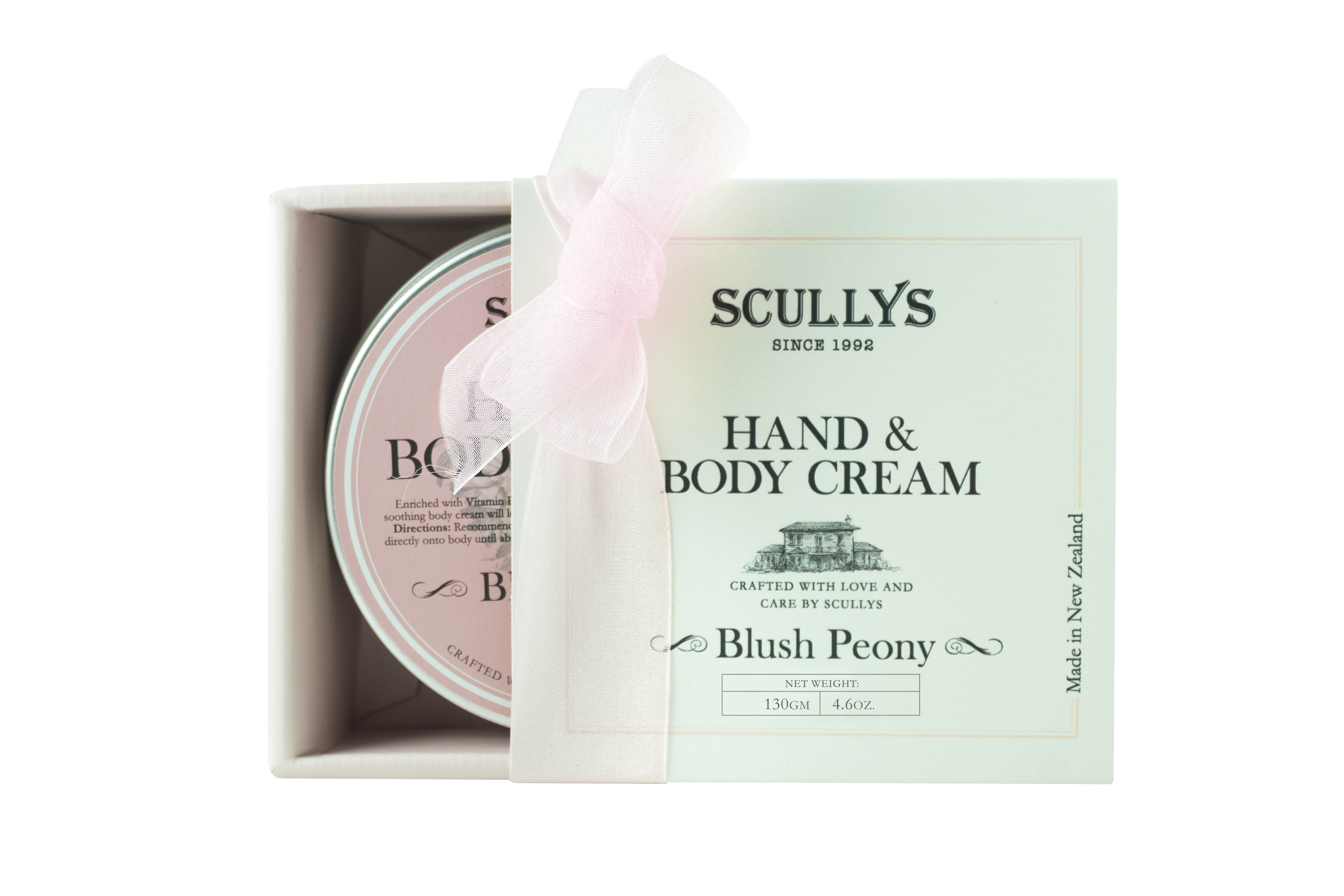 Blush Peony Hand & Body Cream Boxed - 130gm