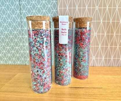 Blackberry Sugar Bath Salts