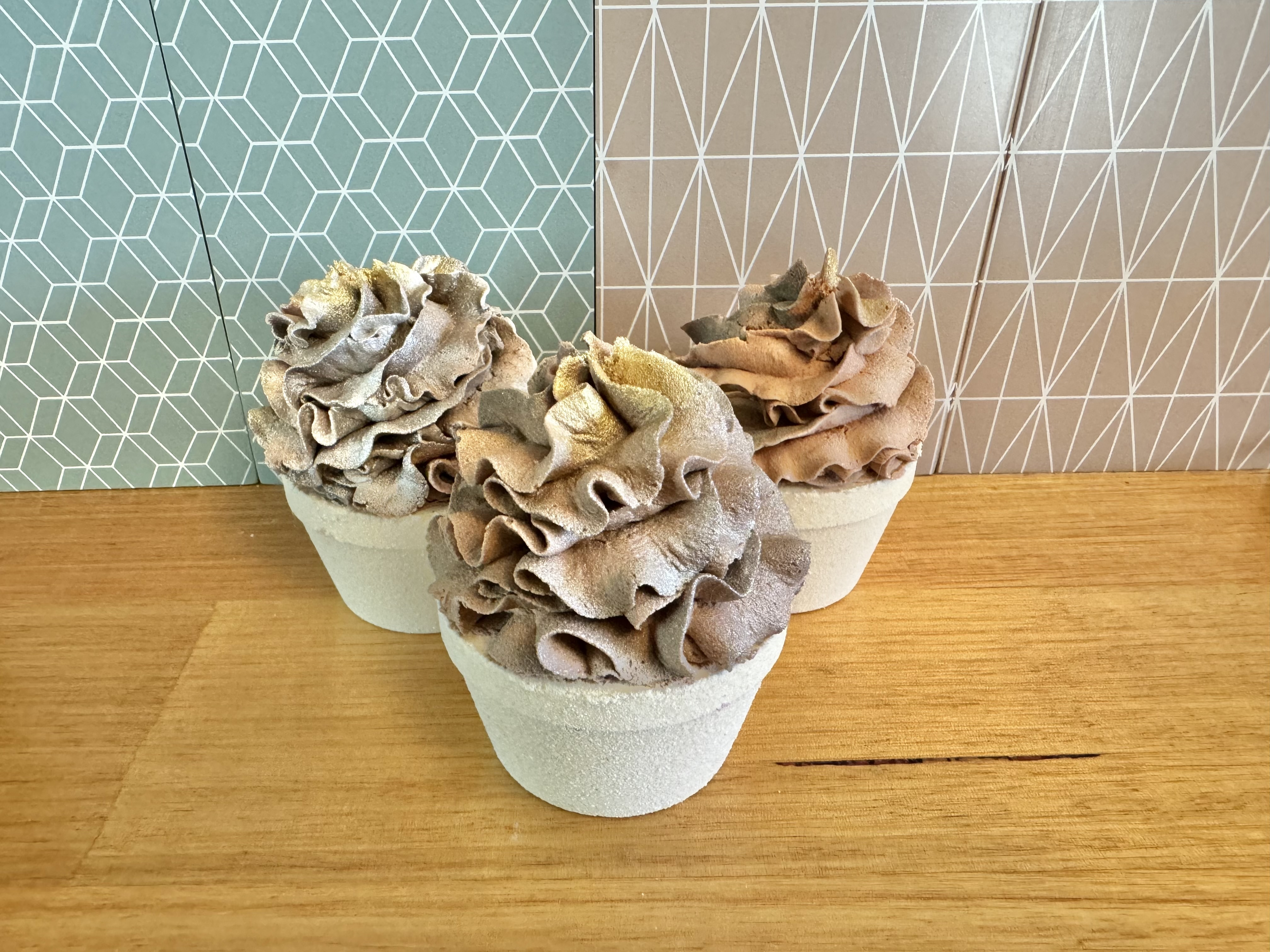Caffe Latte Bath Cupcake