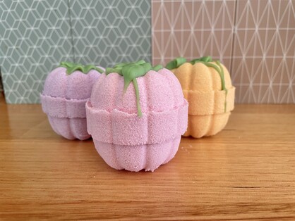 Pumpkin Goat Milk Bath Bomb