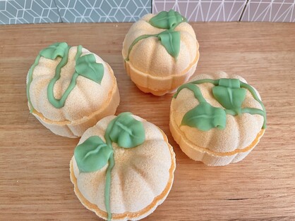 Pumpkin Goat Milk Bath Bomb