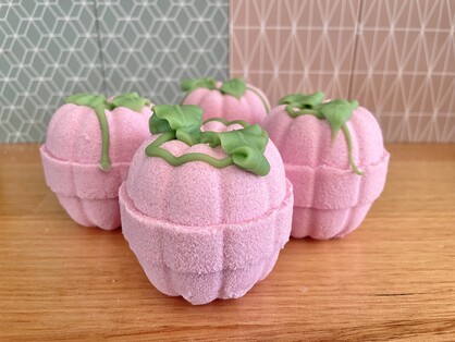 Pumpkin Goat Milk Bath Bomb
