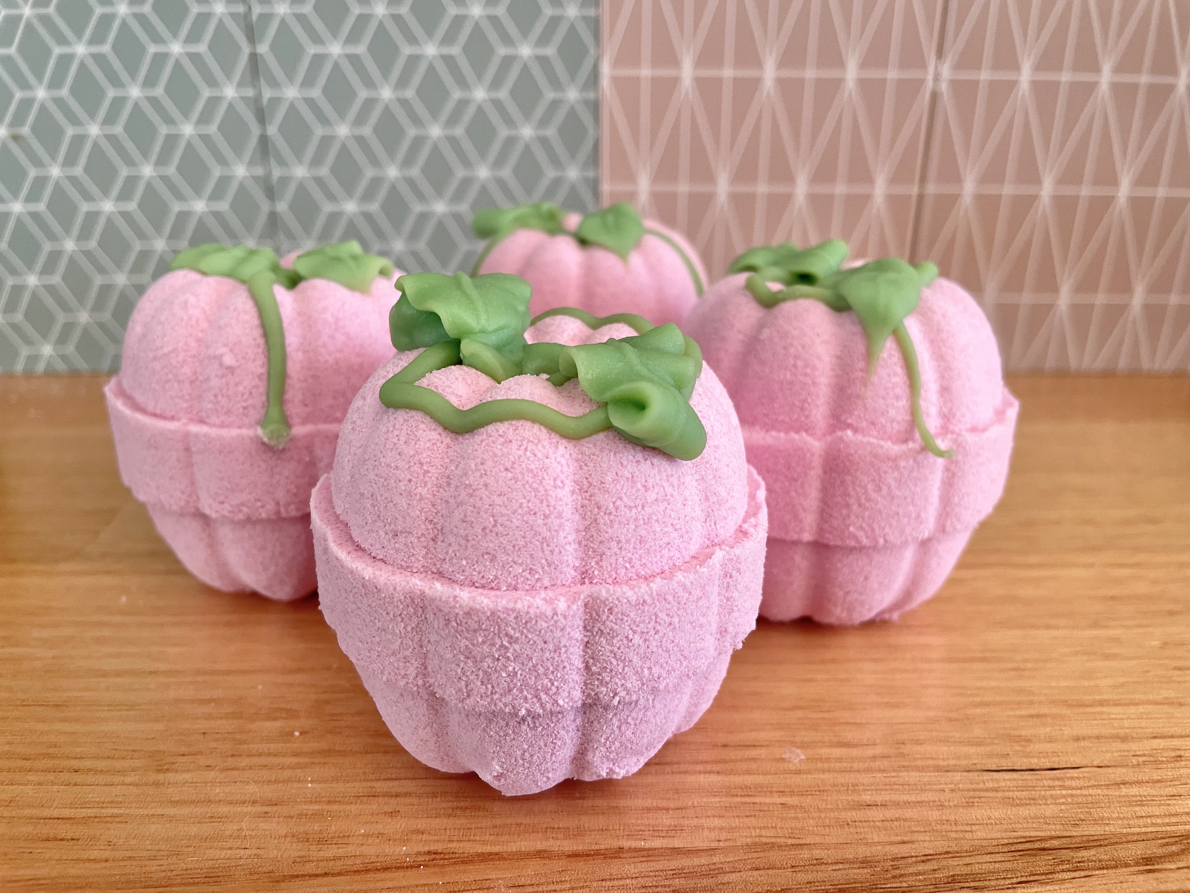 Pumpkin Goat Milk Bath Bomb