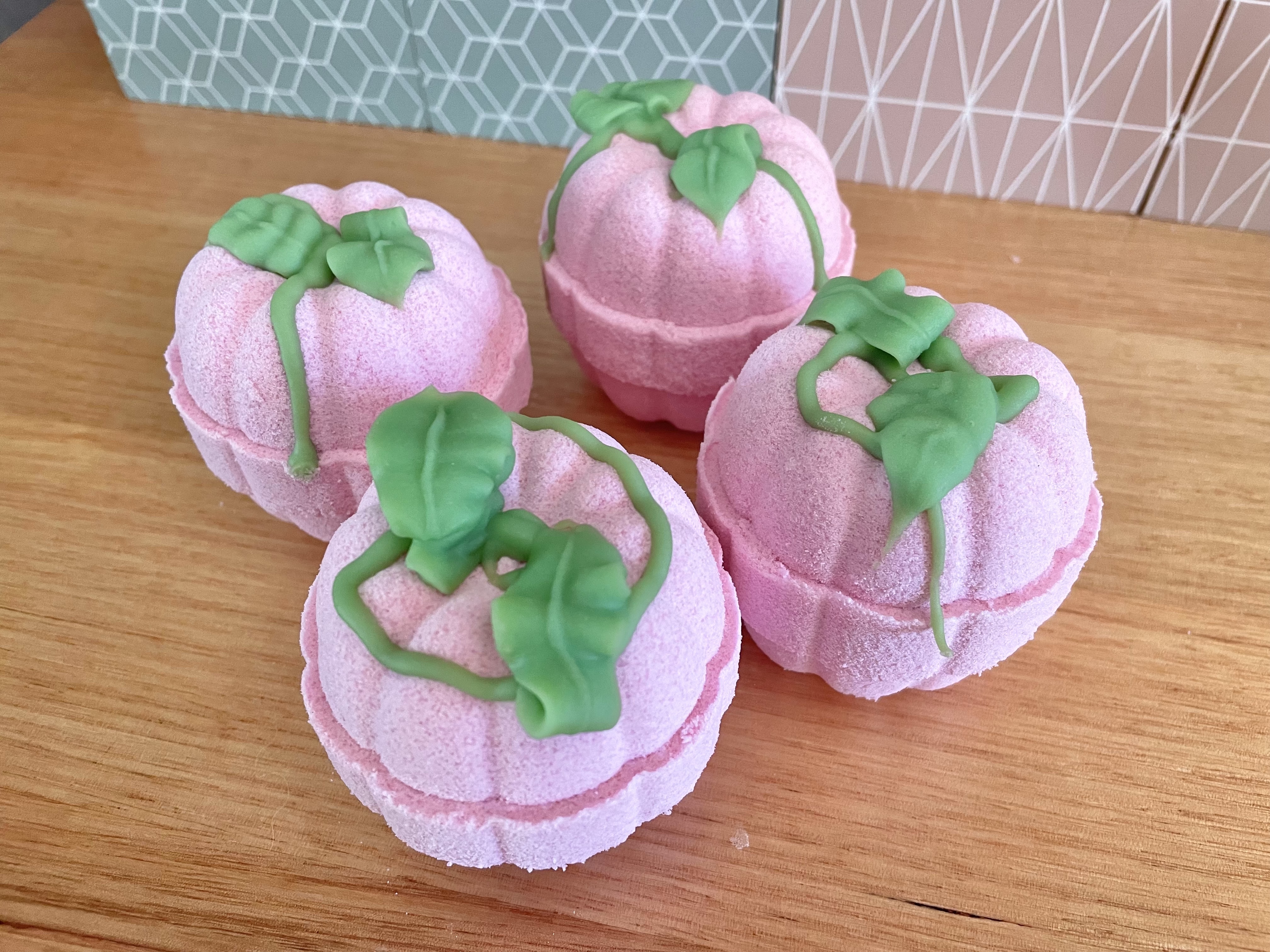 Pumpkin Goat Milk Bath Bomb