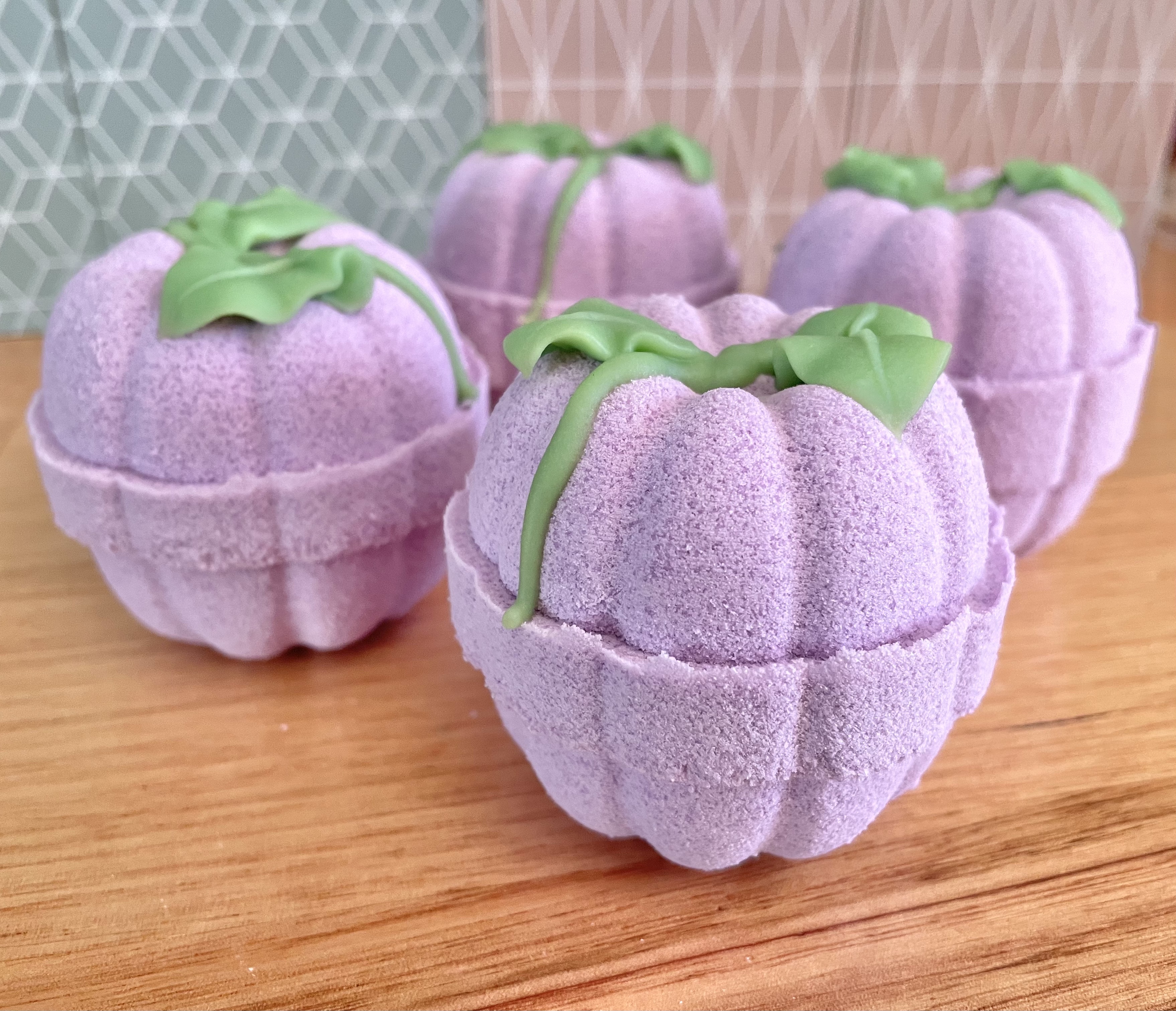 Pumpkin Goat Milk Bath Bomb