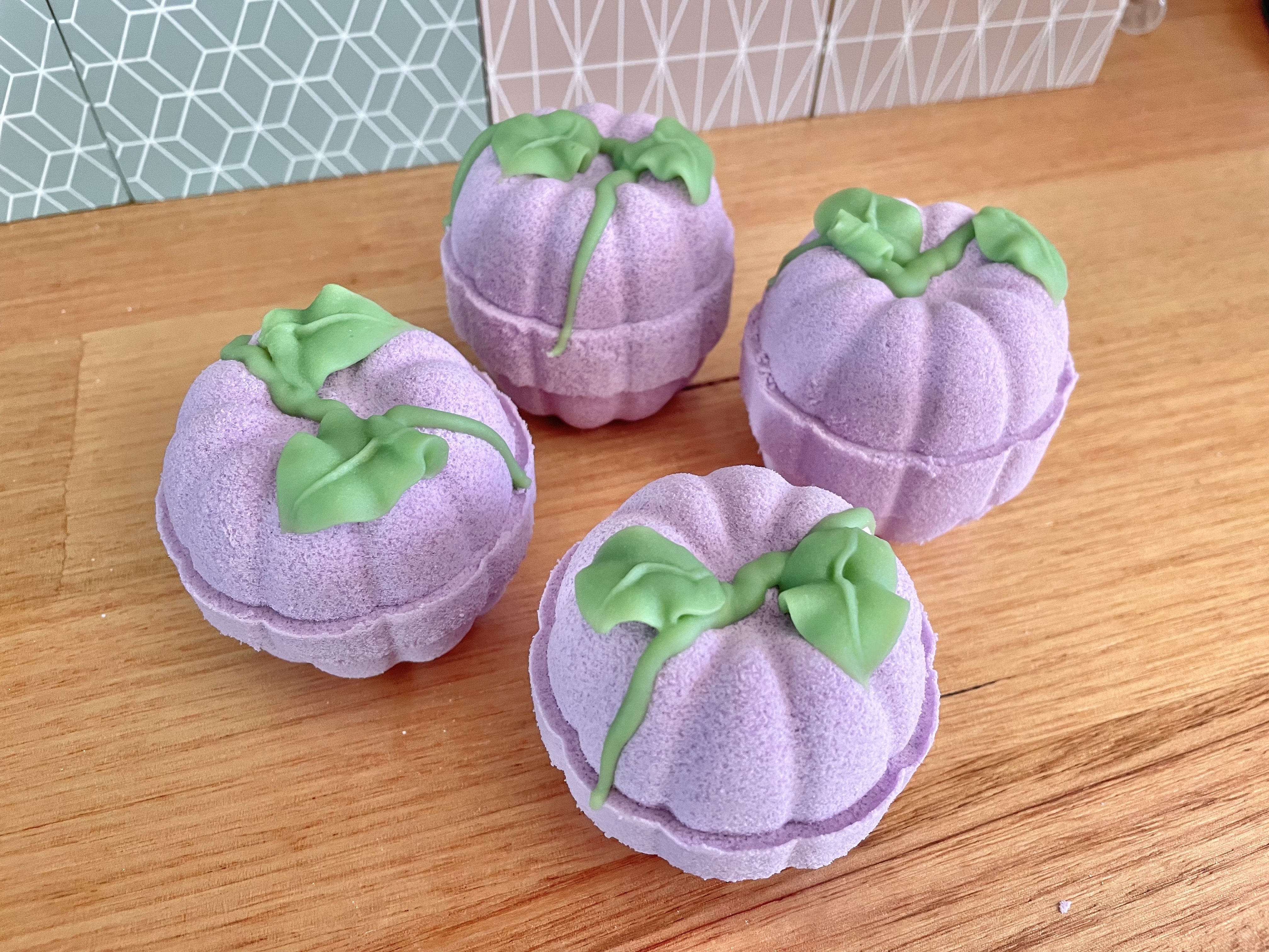 Pumpkin Goat Milk Bath Bomb
