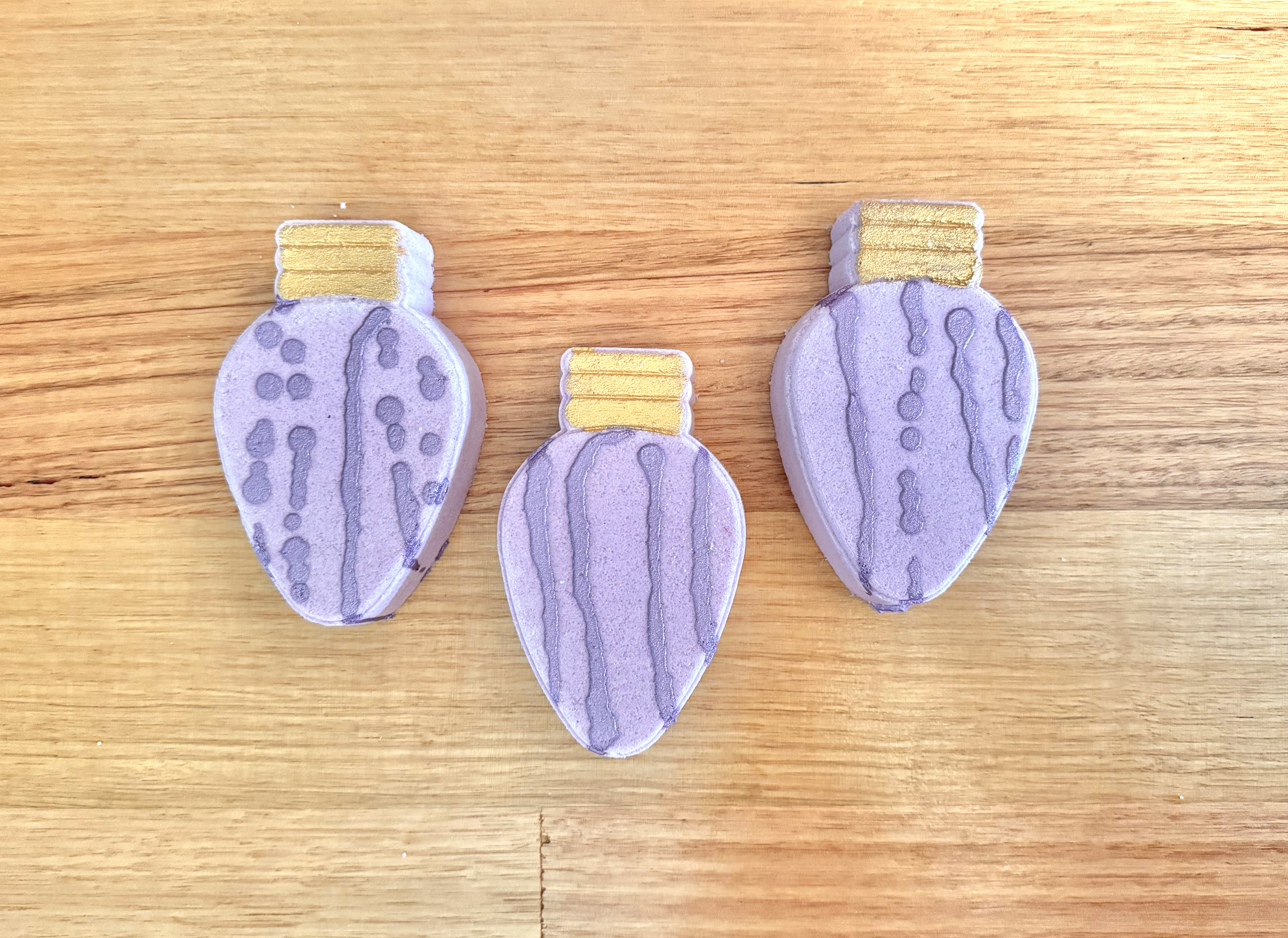 Christmas Lights Goat Milk Bath Bomb