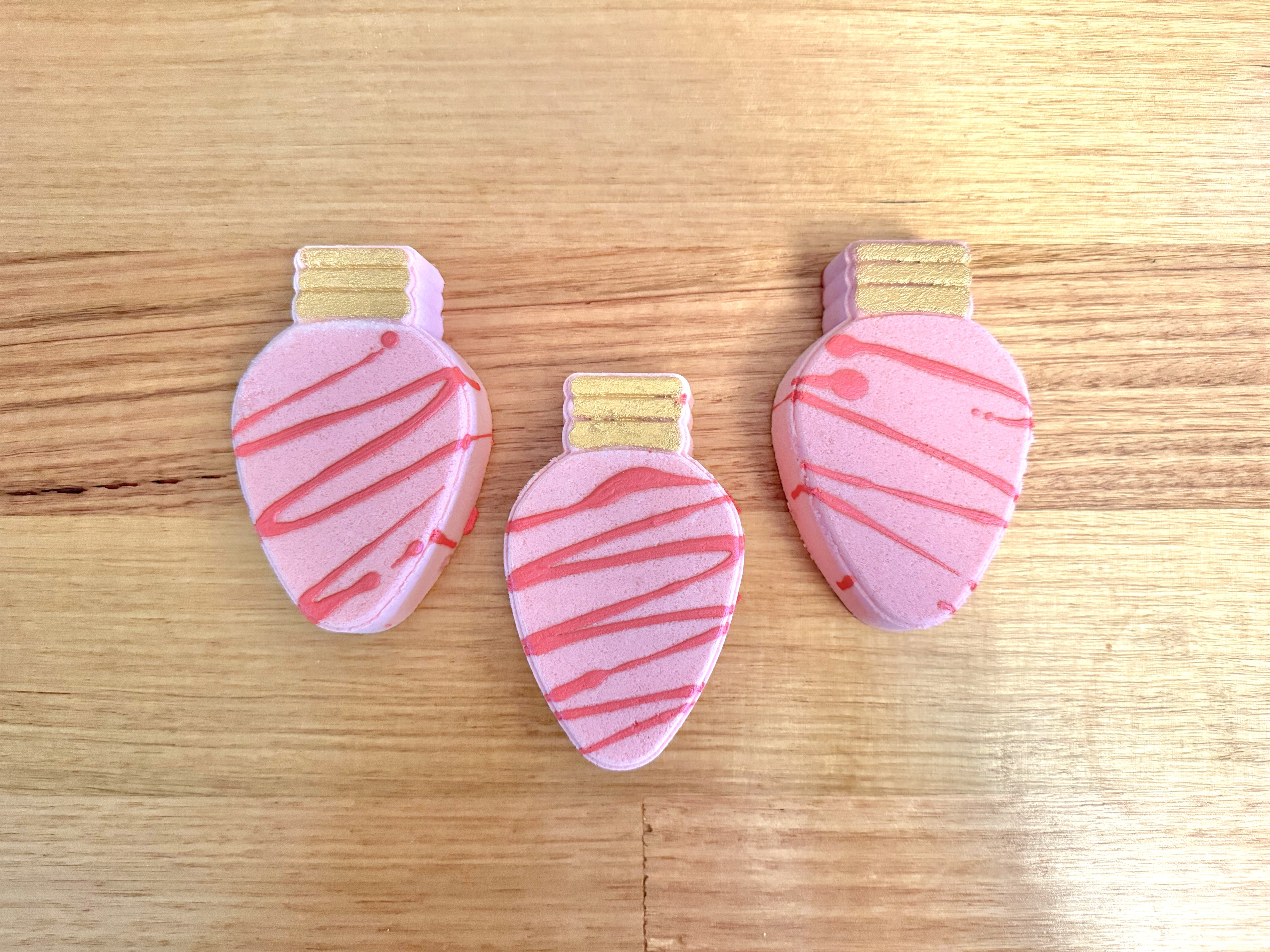 Christmas Lights Goat Milk Bath Bomb