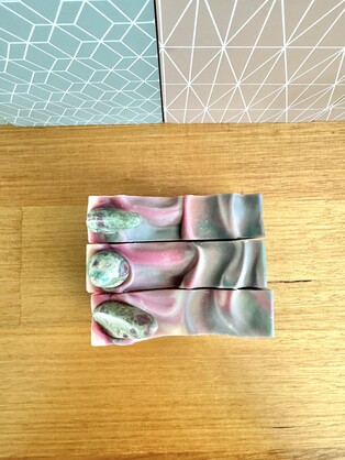 Ruby Fuchsite Goat Milk Soap