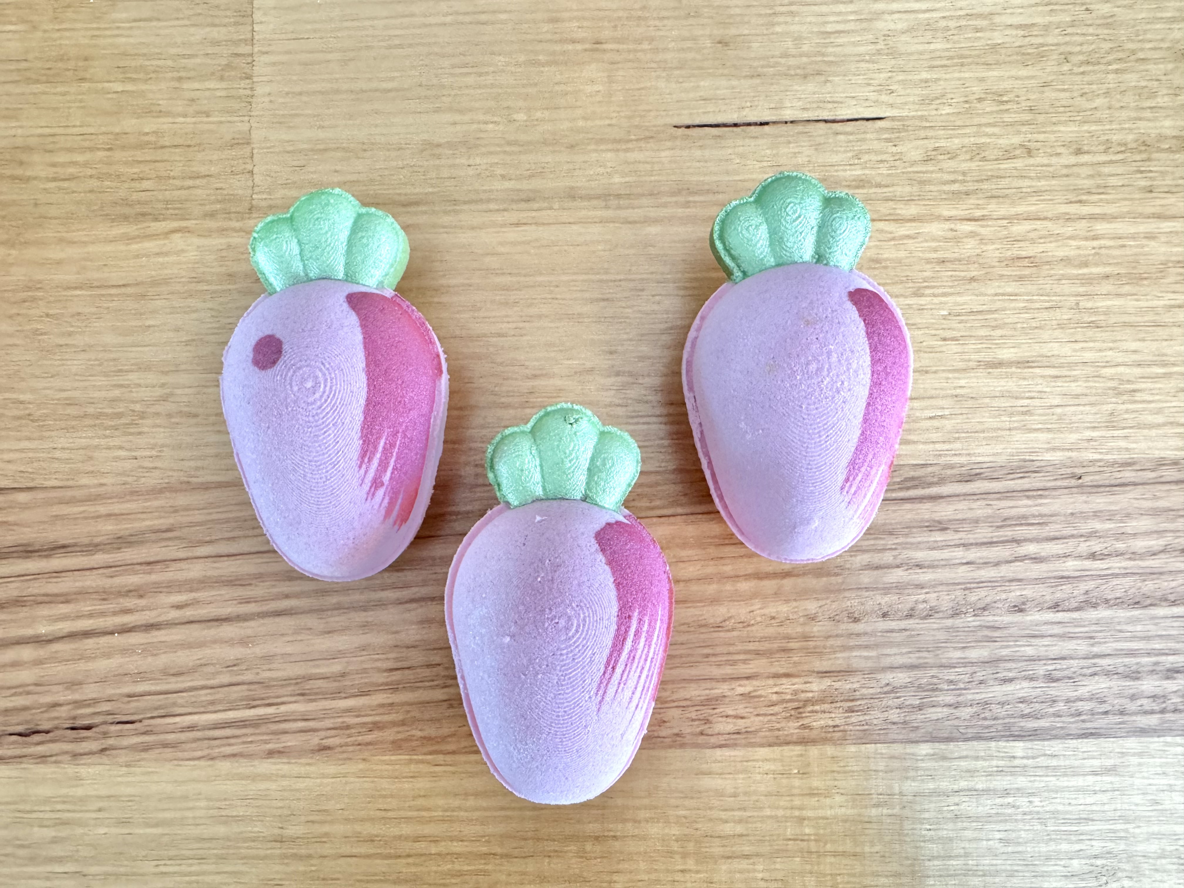 Sun-Kissed Peach Carrot Goat Milk Bath Bomb