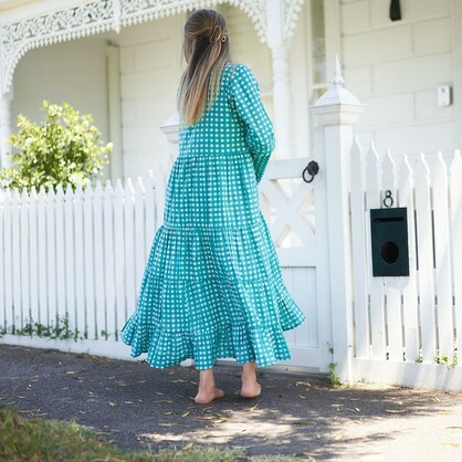 Cotton Maxi Dress|Summer Dress|Boho dress|Gift for her|Long Boho Dress|Women Kimono Wrap Dress|Valentine Mother's Day Christmas - BD49