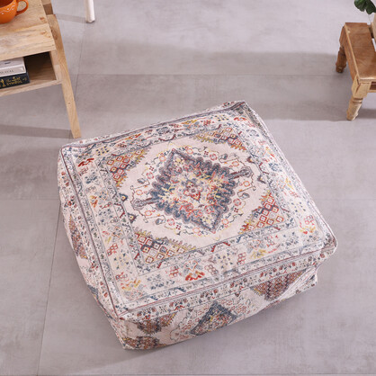 Stunning Moroccan Cushion Cover, Pouf, Beanbag, Yoga Meditation Cushion, Ottoman, Footstool, Home Decor Gift, Kilim Floor Cushion-OC08