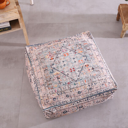 Stunning Moroccan Cushion Cover, Pouf, Beanbag, Yoga Meditation Cushion, Ottoman, Footstool, Home Decor Gift, Kilim Floor Cushion-OC06