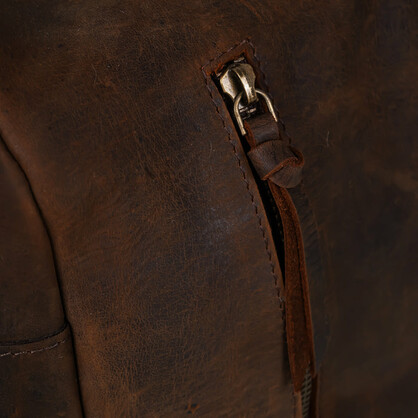 The Voyager – Handmade Leather Duffel Bag for Travel & Weekends