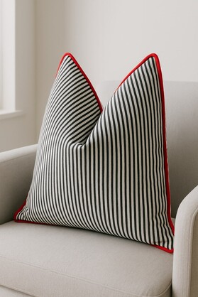 'Blissful Getaway' 100% Handmade Cotton Cushion Cover