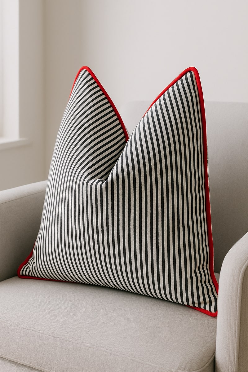 'Blissful Getaway' 100% Handmade Cotton Cushion Cover