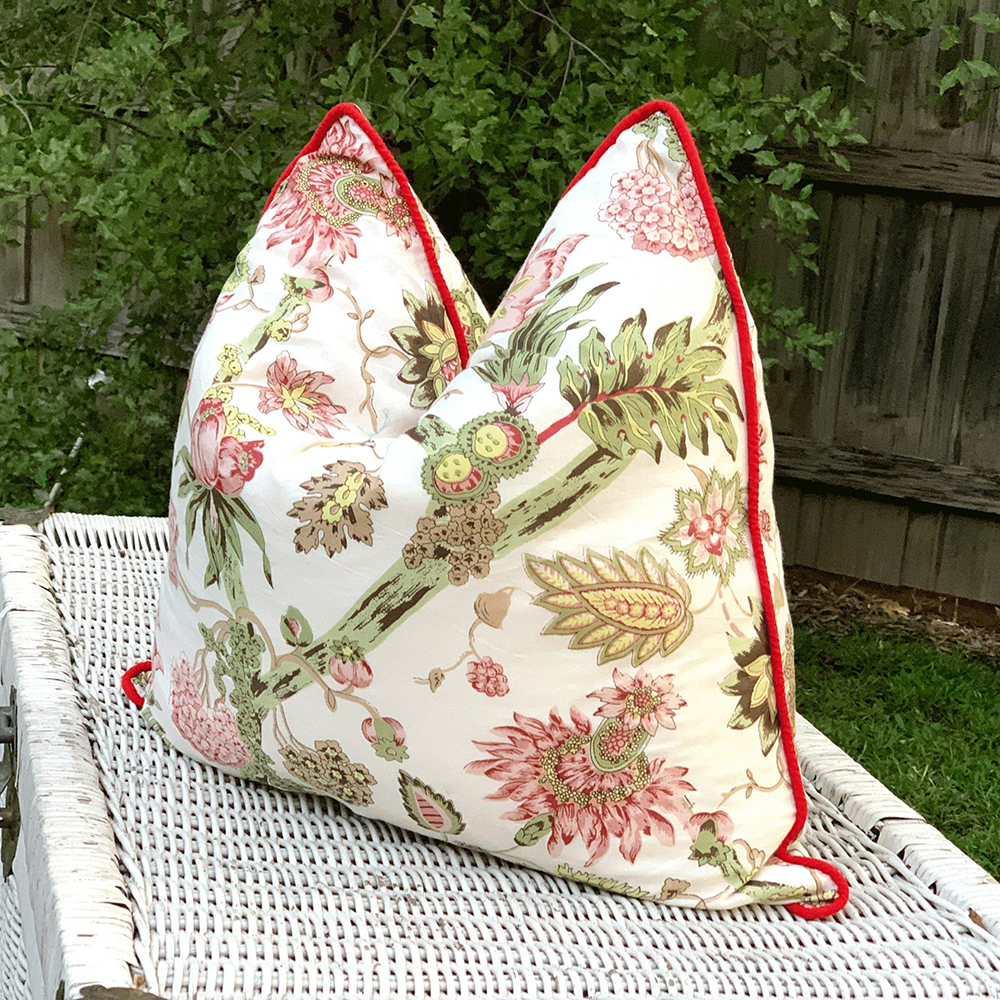 'Restful Refuge' 100% Handmade Cotton Cushion Cover