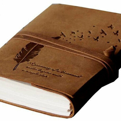 Handmade Vintage Journal - Secret Garden Recycled Notebook