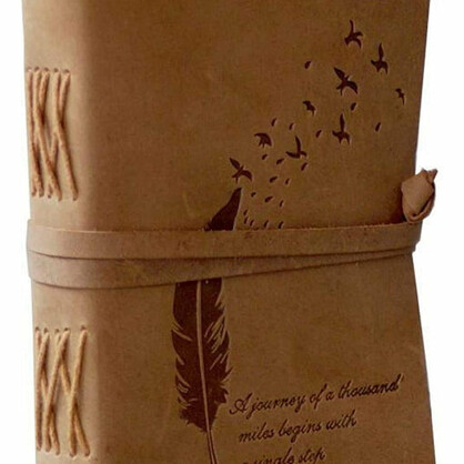 Handmade Vintage Journal - Secret Garden Recycled Notebook