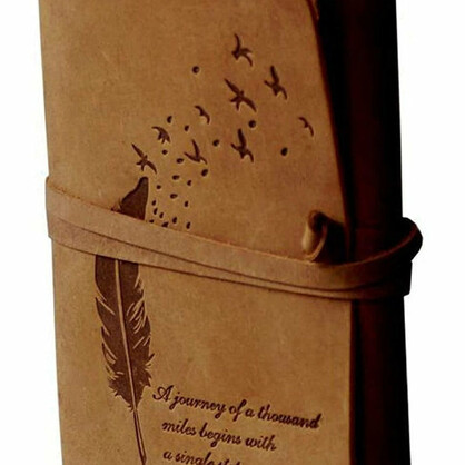 Handmade Vintage Journal - Secret Garden Recycled Notebook