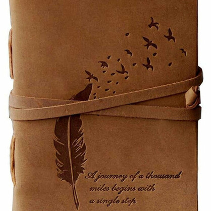 Handmade Vintage Journal - Secret Garden Recycled Notebook