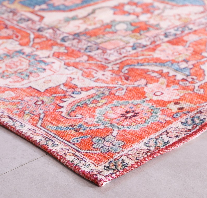 Boho Rug | Moroccan Turkish Rug | Large Area Rug | Kilim rug | Rugs For Living Room, Oriental Rug | Carpet | Gift | Home Décor - RG02