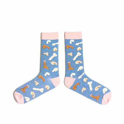 Penises - “Sock Addicktion (Heather Blue)” - Mens -