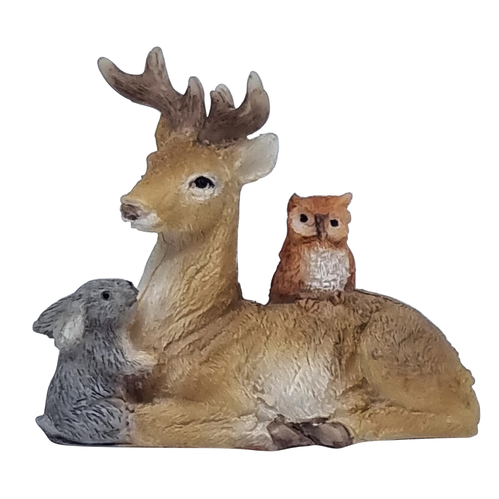 Forest Friends - Deer, Rabbit & Owl