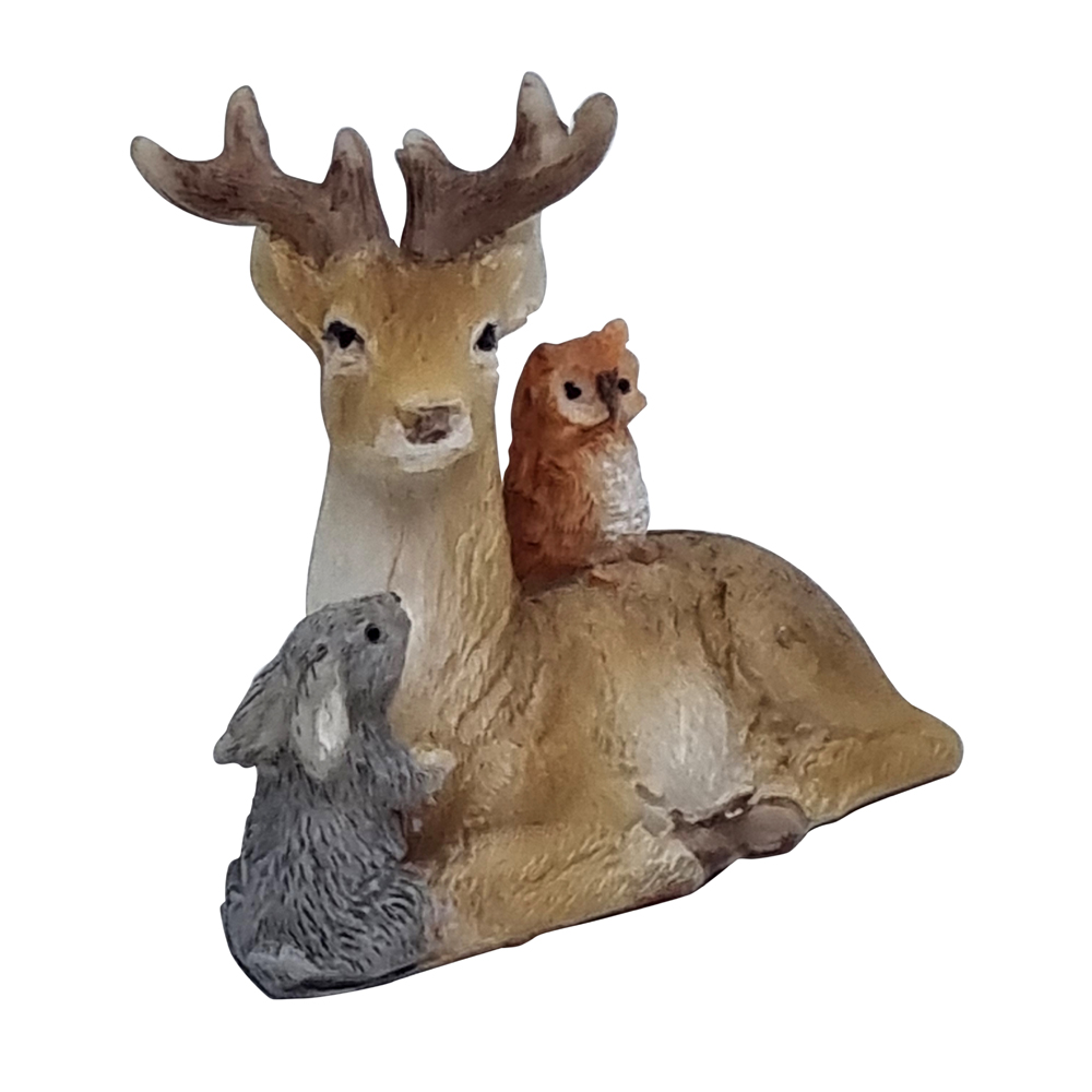 Forest Friends - Deer, Rabbit & Owl