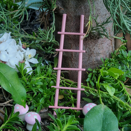 Metal Ladder - Pink