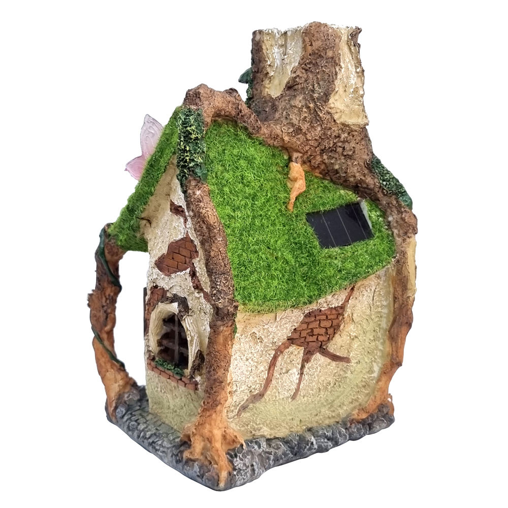Wholesale Solar Cottage w/Butterfly & Fairies - Jopaz - Fieldfolio
