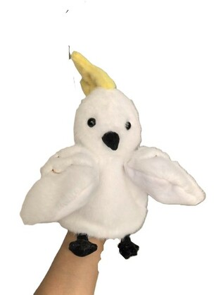 Squawk Cockatoo Hand Puppet