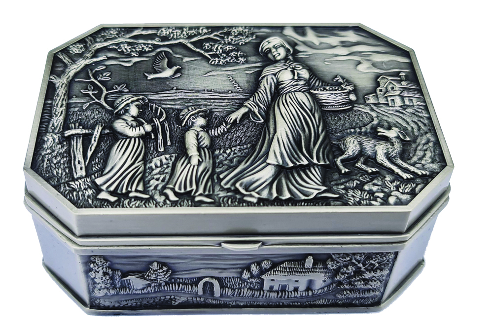 PREMIUM PEWTER JEWELLERY BOX