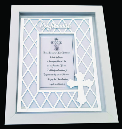 DESIGNER EXQUISITE SHADOW BOX FRAME CONFIRMATION 4x6