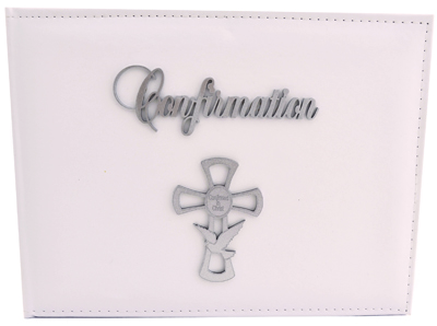 CONFIRMATION LEATHER GUESTBOOK