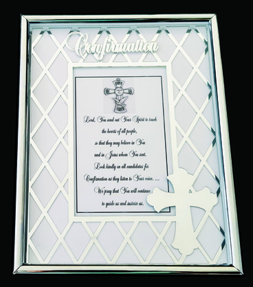 DESIGNER EXQUISITE METAL FRAME CONFIRMATION 4x6