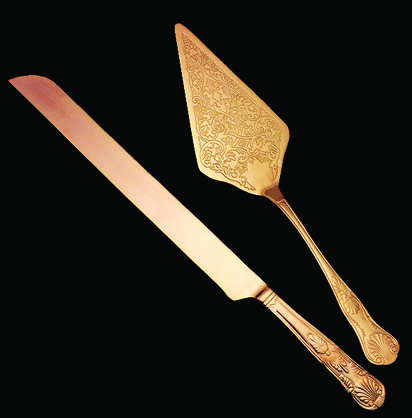 PREMIUM SERVING SET - CLASSY GOLD