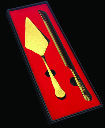 PREMIUM SERVING SET - CLASSY GOLD
