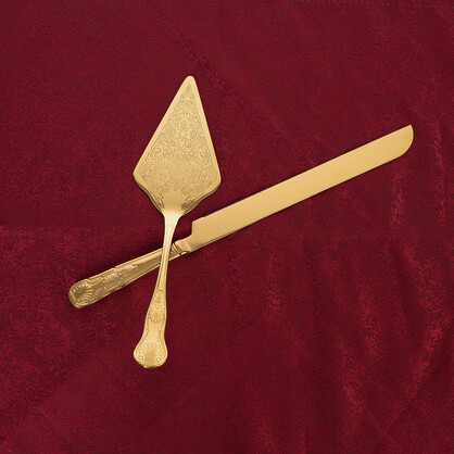 PREMIUM SERVING SET - CLASSY GOLD