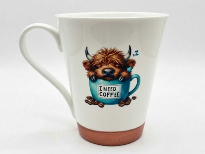 Highlander Cow Coffee Mugs 1