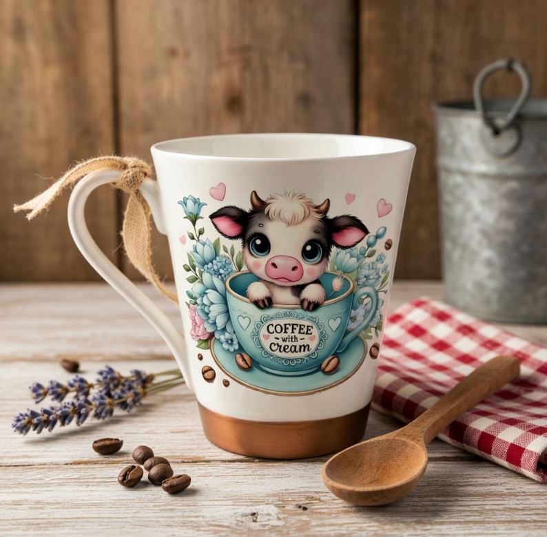 HIGHLANDER COWS COFFEE MUGS