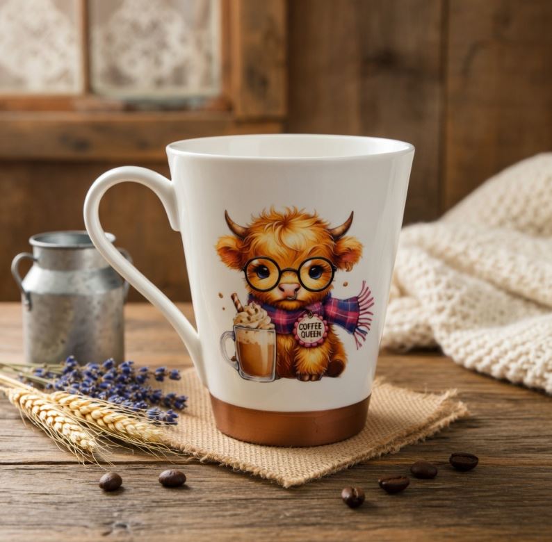 HIGHLANDER COWS COFFEE MUGS