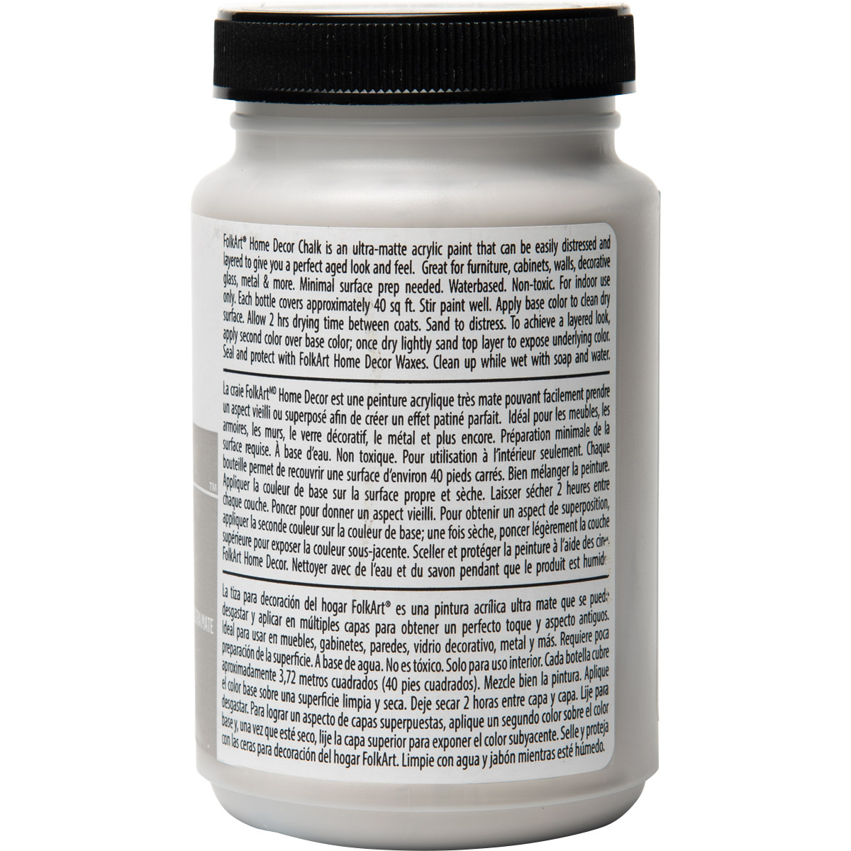FolkArt Home Decor Chalk Paint 236ml Parisian Grey
