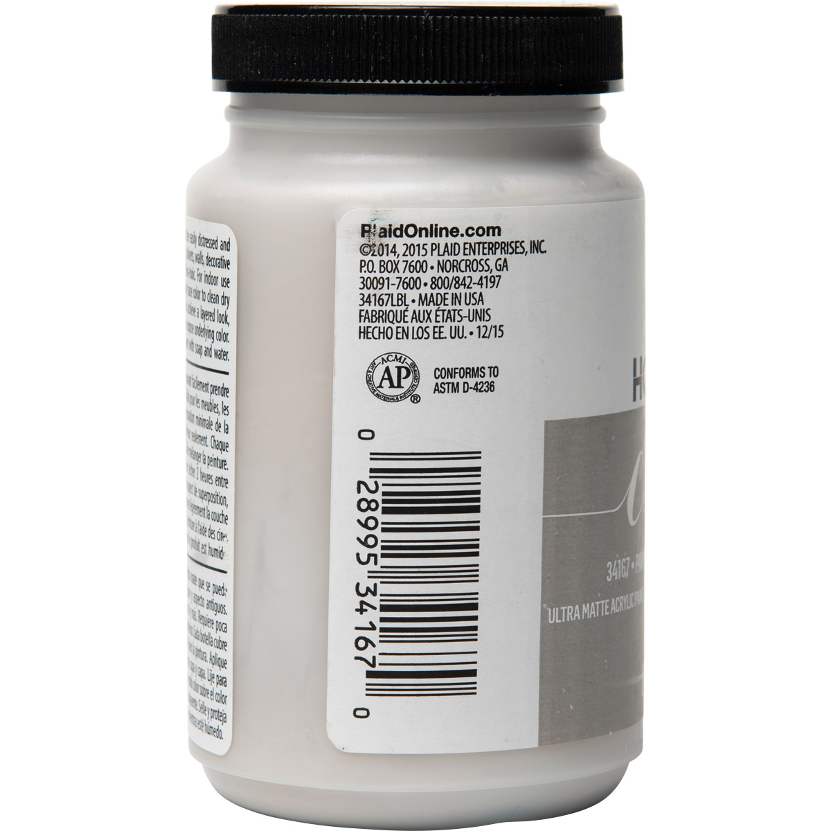 FolkArt Home Decor Chalk Paint 236ml Parisian Grey